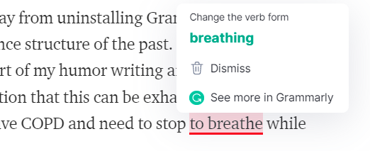 The watchful eye of Grammarly