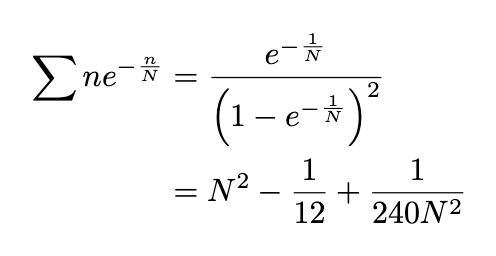 Visualization of exponential regularization