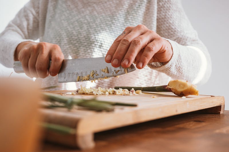 Sautéing vegetables for better gut health