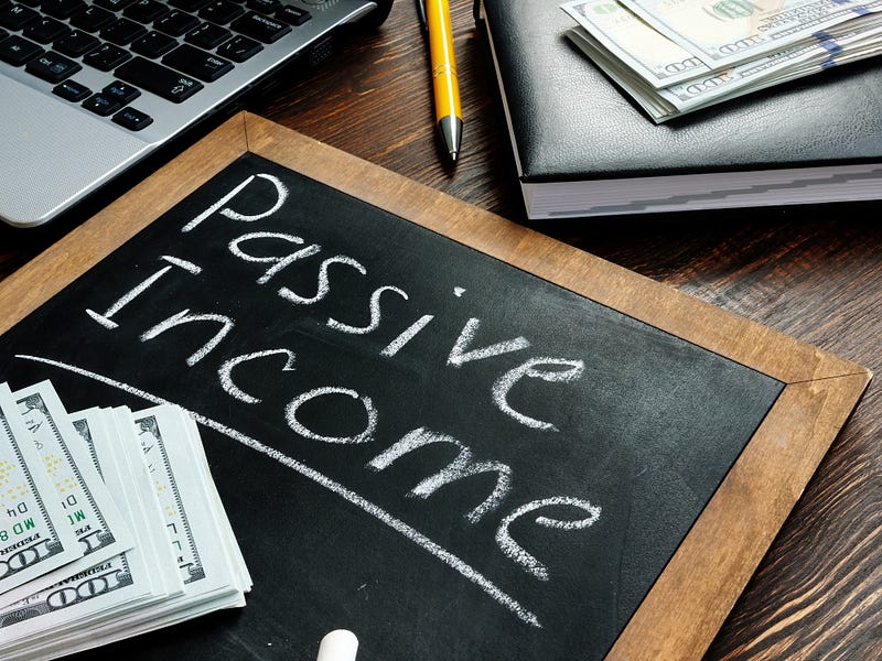 Passive Income Concept Illustration