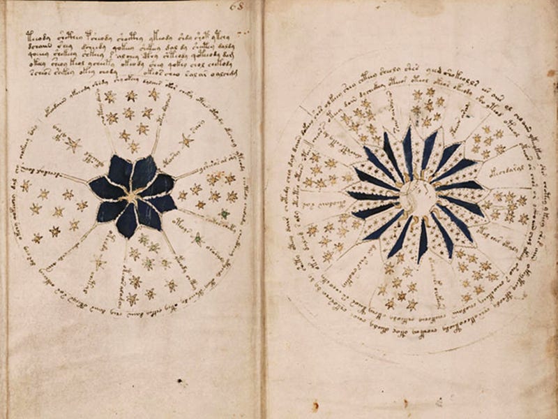 Astronomical diagrams from the Voynich Manuscript