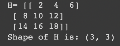 Scalar Multiplication Result