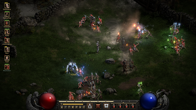 Diablo III gameplay scene