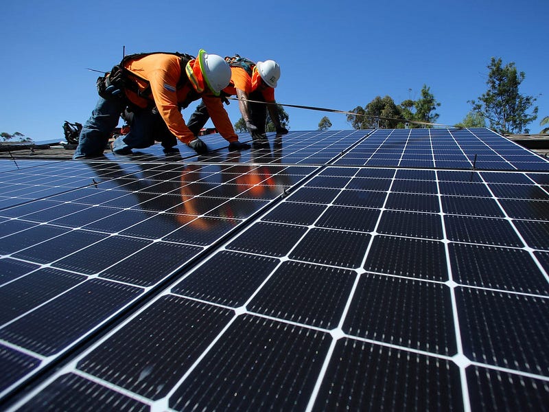 Solar panel installation as a career option