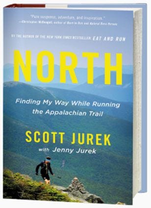 Scott Jurek running the Appalachian Trail