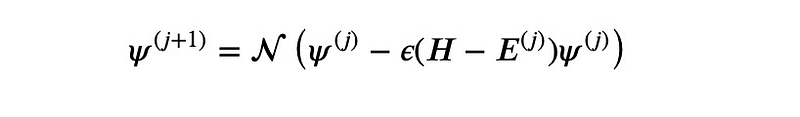 Iteration formula