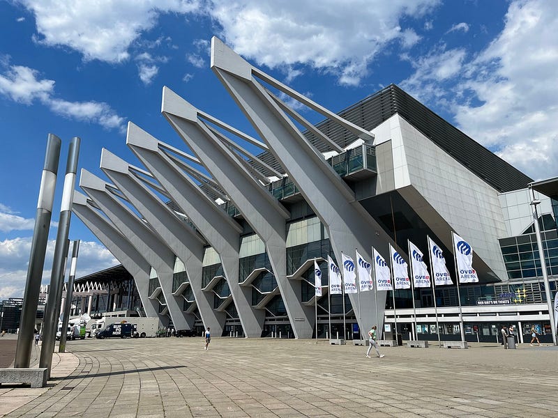 Conference center at ICRS 2022 in Bremen, Germany