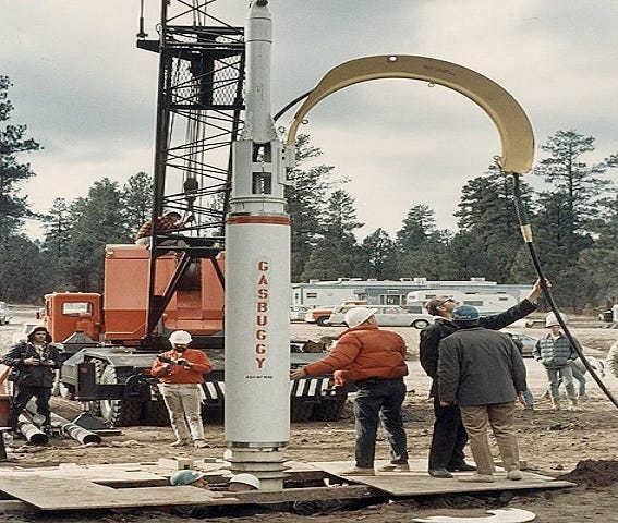 Sedan nuclear test aftermath